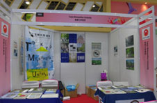 The TMU booth at Kuala Lumpur