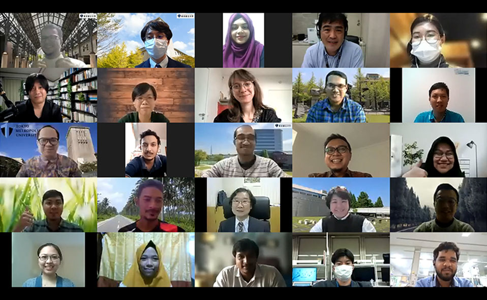 THE ANNUAL MEETING 2021 Tokyo Human Resources Fund for City Diplomacy Scholarship Program