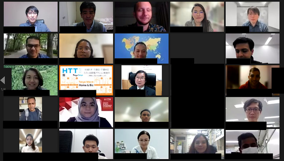 THE ANNUAL MEETING 2022 Tokyo Human Resources Fund for City Diplomacy Scholarship Program And Tokyo Global Partner Scholarship Program