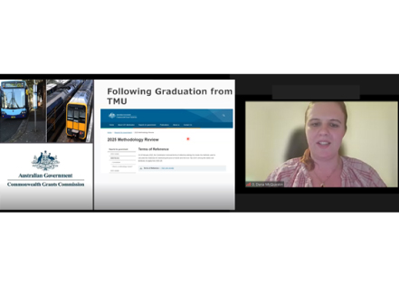 Presentations by Alumni