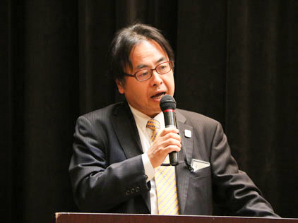 Special Advisor to the Governer on International Affairs,TMG Mr. Mizukoshi speaks at the Annumal Meeting